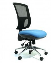 Wave Mesh Back. Heavy Duty. Option Ergo 2 Or 3 Lever. 135Kg. Fab Seat Any Colour. Chrome Extra